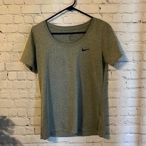 Grey Nike shirt